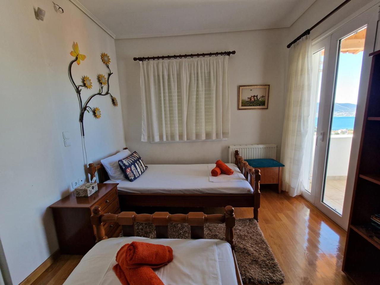 The Mirador Boutique Villa With Scenic Sea View Pórto Ráfti Exterior foto